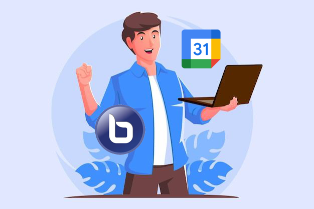 اتصال بیگ بلو باتن به گوگل کلندر